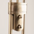 Mother and Child Floor Lamp - Antique Brass - Complete With LED Bulbs