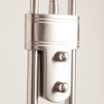 Mother and Child Floor Lamp - Satin Nickel - Complete With LED Bulbs