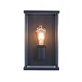 Elipta Kensington Modern Outdoor Wall Light - E27 - Graphite