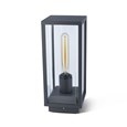 Elipta Kensington Modern Outdoor Post Light - E27 - Graphite Grey