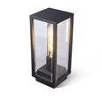 Elipta Kensington Modern Outdoor Post Light - E27 - Graphite Grey