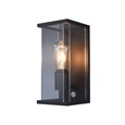 Elipta Kensington Modern Outdoor Wall Light - E27 - Graphite With PIR Sensor
