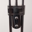 Mother and Child Floor Lamp - Black Chrome - Complete With LED Bulbs