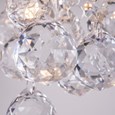 Senza Chrome & Crystal Ball Droplets Double Wall Light - Modern Wall Fixture