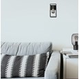Hobart Modern Matt Black Cage Metal Vintage Wall Light