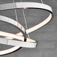 Endon Kline LED 3 Ring Pendant Ceiling Light