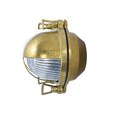 Elipta Portsmouth Oval Eyelid Bulkhead Wall Light - Soild Brass