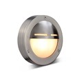 Elipta Chatham Eyelid Outdoor Wall Light - Solid Brass, Nickel Plated Finish