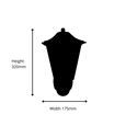 Elipta Coachlight Lantern Outdoor Light - Solid Brass, Antique Lacquered Finish