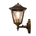 Elipta Coachlight Lantern Outdoor Light - Solid Brass, Antique Lacquered Finish