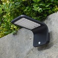 Patilo Sunny Solar Wall Light with PIR - Aluminium - Black