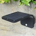 Patilo Sunny Solar Wall Light with PIR - Aluminium - Black