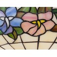 Lily Tiffany Style Stained Glass Uplighter Ceiling Light Shade