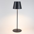 Elipta Rechargeable Battery Outdoor LED Table Lamp - Grey