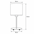 Pasteri Silver Stick Table lamp