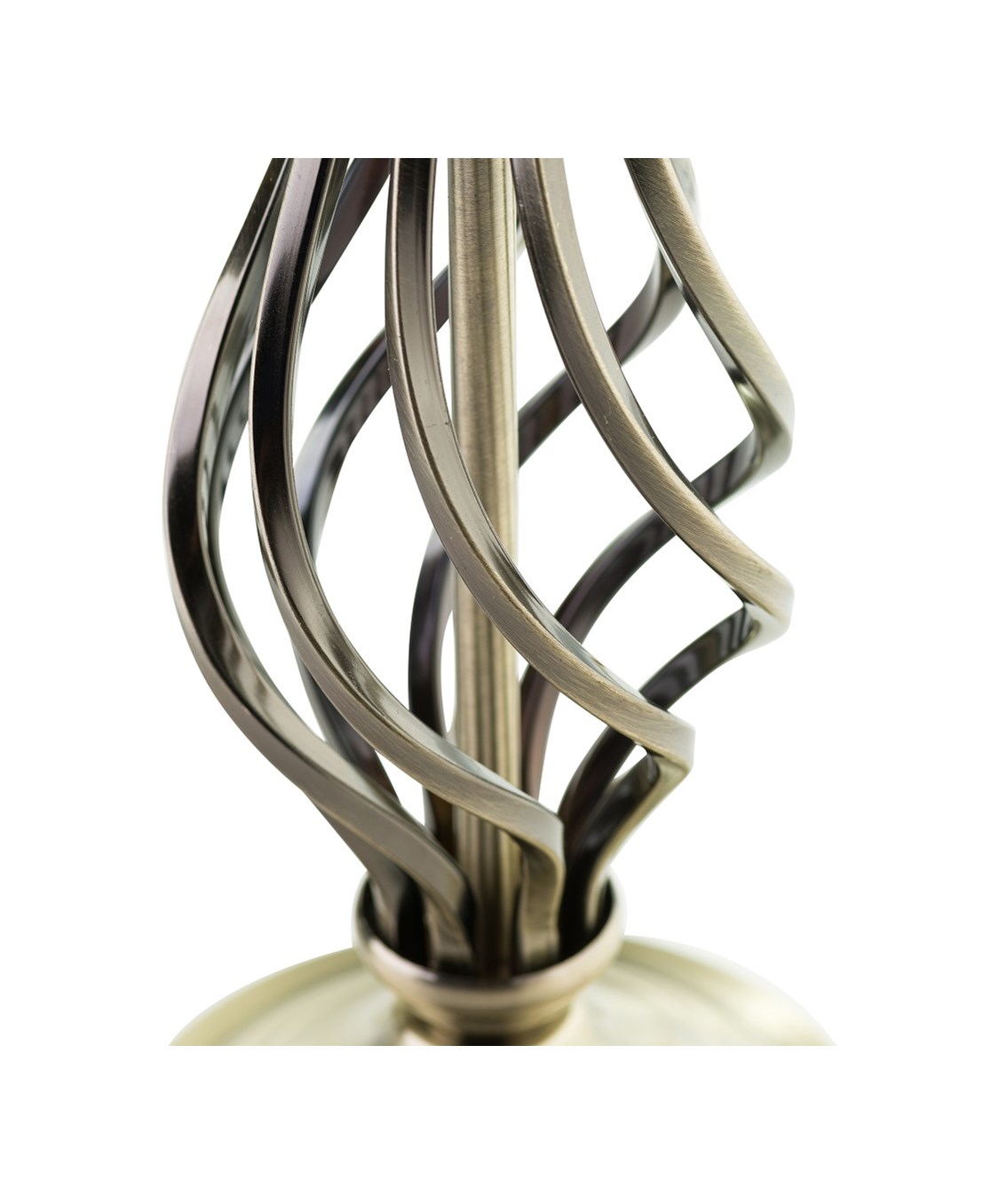 Queenswood Antique Brass Table Lamp Base Only