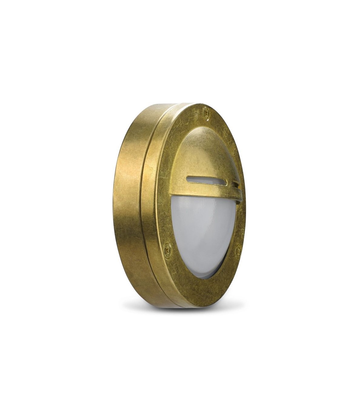 Elipta Chatham Eyelid Outdoor Wall Light Solid Brass