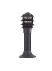 Searchlight Bollard Post Lamp - Black - Pagoda - 45Cm - Aluminium Searchlight Bollard Post Lamp - Black - Pagoda - 45Cm - Aluminium