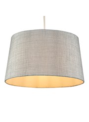 Grey Hessian Pendant Ceiling Light Shade - 35cm - Replacement Shade - Shade Only Grey Hessian Pendant Ceiling Light Shade - 35cm - Replacement Shade - Shade Only