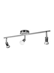 Dalton Satin Nickel 3 Light Bar Spotlight Dalton Satin Nickel 3 Light Bar Spotlight