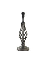 Queenswood Pewter Table Lamp Base