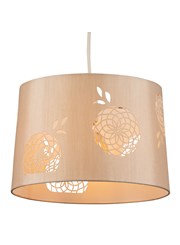 Lacy Bloom Stencil Champagne Gold Ceiling Light Lamp Shade - 30cm - Shade Only Lacy Bloom Stencil Champagne Gold Ceiling Light Lamp Shade - 30cm - Shade Only