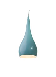 Modern Designer Teardrop Ceiling Pendant Light - Blue Modern Designer Teardrop Ceiling Pendant Light - Blue