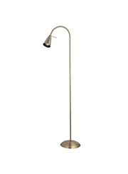 Flexi Floor Lamp - Antique Brass - Complete with LED Bulb Flexi Floor Lamp - Antique Brass - Complete with LED Bulb