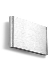 Slimline Brushed Aluminium 5watt Integrated LED Wall light Slimline Brushed Aluminium 5watt Integrated LED Wall light