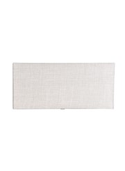 Loom Rectangle Lamp Shade 40CM Grey Linen