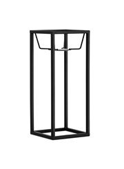 Quattro Modern Matt Black Frame Ceiling Pendant - Shade Only Quattro Modern Matt Black Frame Ceiling Pendant - Shade Only