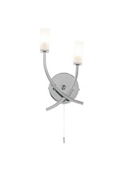 Endon Havana Wall Light - 2 Light - Chrome Endon Havana Wall Light - 2 Light - Chrome