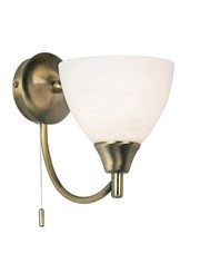 Endon Alton Wall Light - Antique Brass Endon Alton Wall Light - Antique Brass