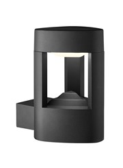 Searchlight Led Outdoor Wall Light - Dark Grey - Ip44