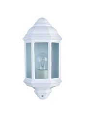 Searchlight Outdoor & Porch Flush Wall Light - White - Ip44