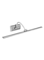 Searchlight Led Picture Light - Satin Silver - Arched Arm - Adjustable Searchlight Led Picture Light - Satin Silver - Arched Arm - Adjustable