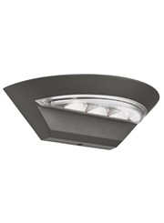 Searchlight Outdoor Led Semi-Cricle Wall Light - Dark Grey - Ip44 Searchlight Outdoor Led Semi-Cricle Wall Light - Dark Grey - Ip44