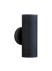 Searchlight Outdoor & Porch Wall Light - 2 Light Black GU10 50W Searchlight Outdoor & Porch Wall Light - 2 Light Black GU10 50W