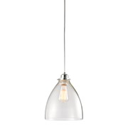 Endon Elstow Non Electric Pendant - Clear Glass Endon Elstow Non Electric Pendant - Clear Glass