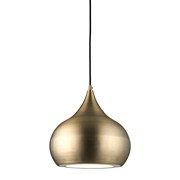 Endon Brosnan Pendant Ceiling Light - Antique Brass