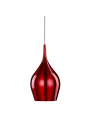 Searchlight Vibrant Bell Shaped Pendant Light - Red Searchlight Vibrant Bell Shaped Pendant Light - Red