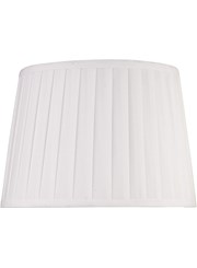 Queenswood 45CM Ivory Pleat Shade Only for Floor Lamps