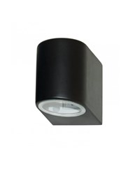 Searchlight Outdoor & Porch Wall Downlight - Black - Ip44