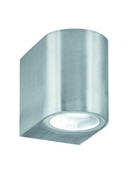 Searchlight Outdoor & Porch Wall Downlight - Satin Silver - Ip44 Searchlight Outdoor & Porch Wall Downlight - Satin Silver - Ip44