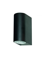 Searchlight Outdoor & Porch Wall Up & Downlight - Black - IP44 Searchlight Outdoor & Porch Wall Up & Downlight - Black - IP44