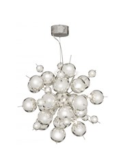 Searchlight Molecule 12 Light Ceiling Pendant - Chrome Balls Searchlight Molecule 12 Light Ceiling Pendant - Chrome Balls