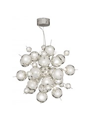 Searchlight Molecule 12 Light Ceiling Pendant - Chrome Balls