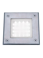 Searchlight Led Recessed Indoor & Outdoor Square Walkover Light 15Cm - Ip67 Searchlight Led Recessed Indoor & Outdoor Square Walkover Light 15Cm - Ip67