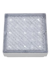 Searchlight Led Recessed Indoor & Outdoor White Square Walkover Light 8Cm - Ip68 Searchlight Led Recessed Indoor & Outdoor White Square Walkover Light 8Cm - Ip68