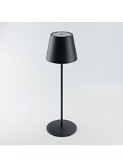 Elipta Rechargeable Battery Outdoor LED Table Lamp - Grey Elipta Rechargeable Battery Outdoor LED Table Lamp - Grey